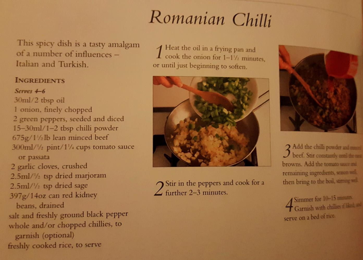 chilli romanian